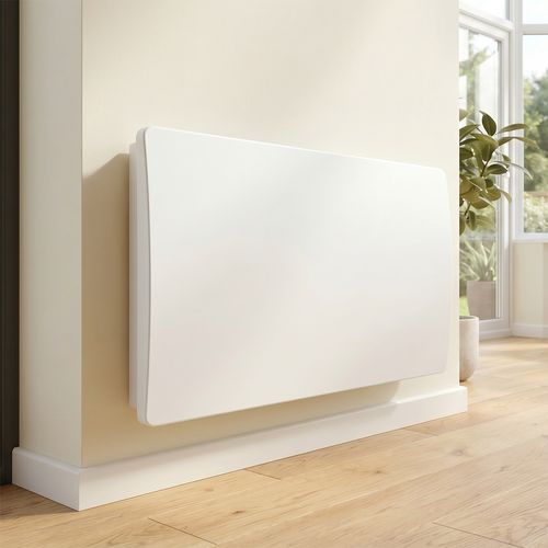 Radiateur à inertie céramique Luxy blanc 1500W connecté Home Smartlink + Box