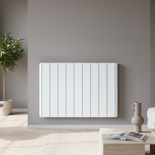 Radiateur Électrique LCD Céramique Blanc 2000W JEYO
