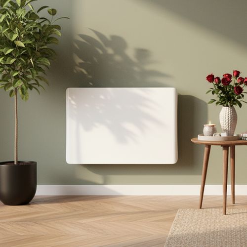 Radiateur Électrique Céramique Blanc 1000W LUDO