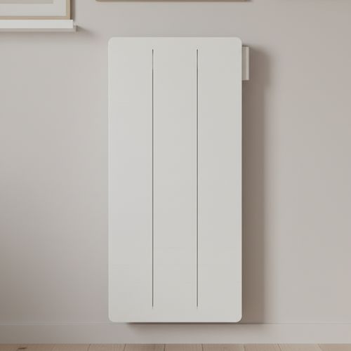 Radiateur Électrique Vertical LCD Céramique Blanc 1500W YOX VERTICAL