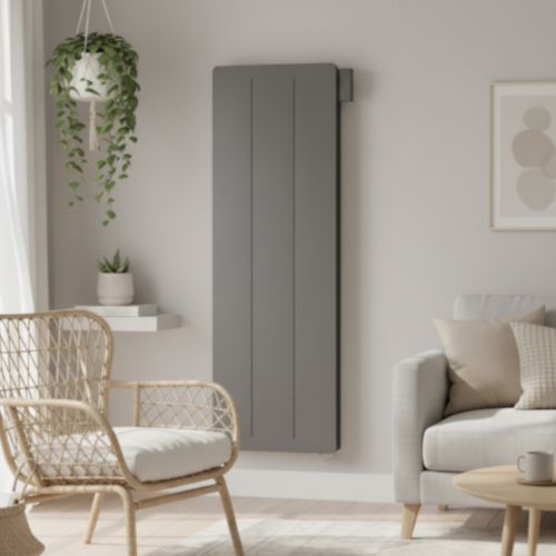 Radiateur Électrique Vertical LCD Céramique Gris Anthracite 2000W YOX VERTICAL