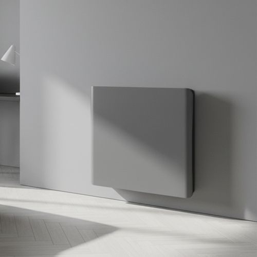 Radiateur Électrique LCD Céramique + Film Gris Noir 1000W DAKOTA