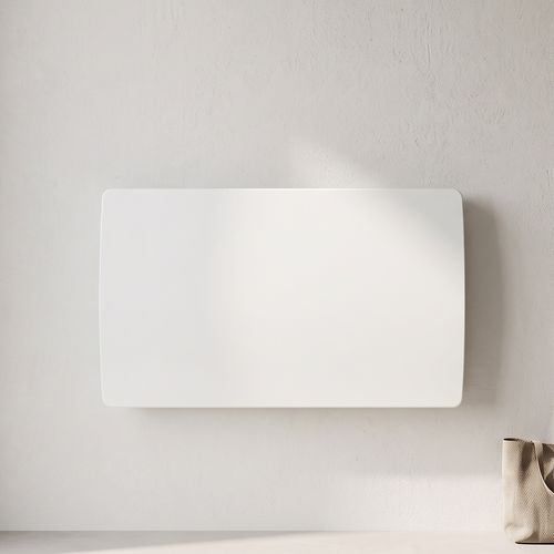 Radiateur à inertie Wi-Fi LUPO Blanc 2000W – Double cœur de chauffe fonte + film – Econergy
