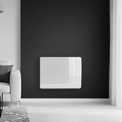 Radiateur Électrique Tactile Fonte + Film Blanc 2000W SIXTY