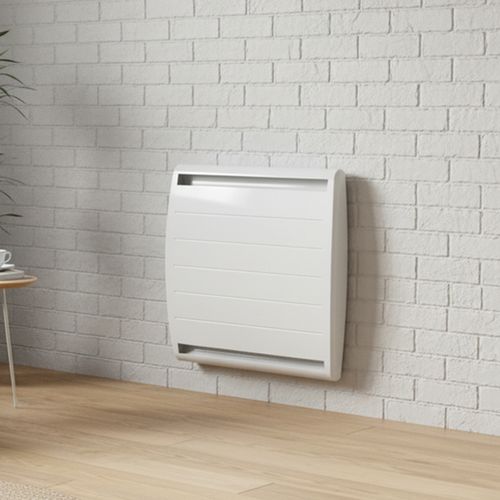 Radiateur Électrique LCD Fonte + Film Blanc 1000W CISCO