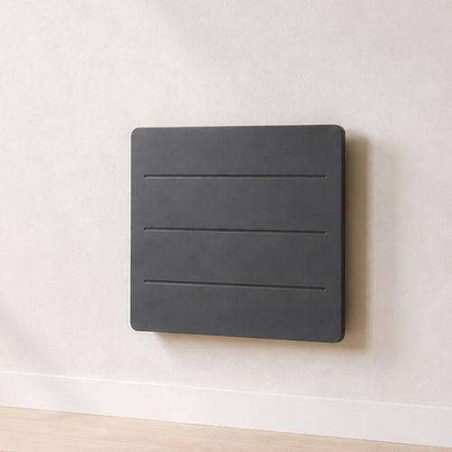 Radiateur Électrique LCD Céramique + film Gris Anthracite 1500W YOX