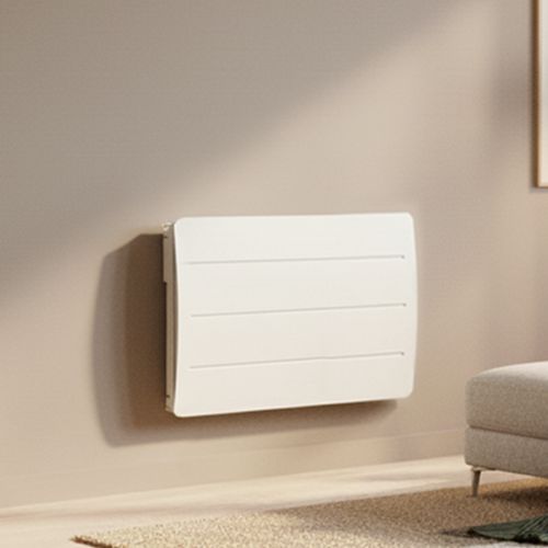 Radiateur Électrique LCD Fonte + Film Blanc 2000W KAIROS