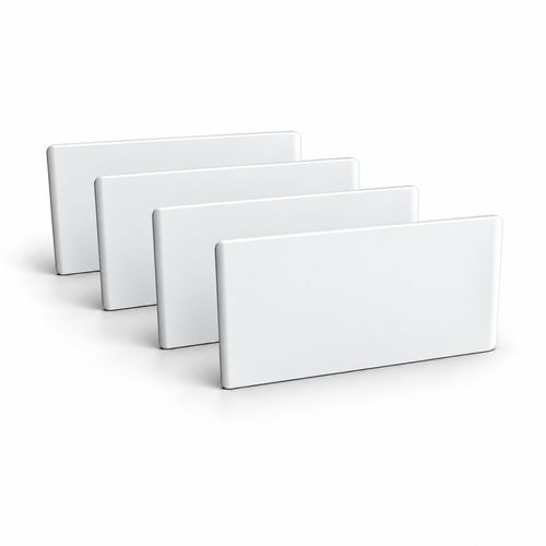 Pack de 4 radiateurs électriques à inertie céramique Ludo 1000W Blanc