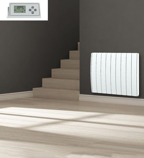 Radiateur Électrique LCD Céramique Blanc 2000W JEYO