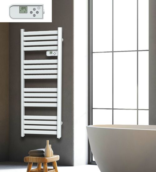 Sèche-serviettes LCD Sans fluide Blanc 700W ARROW